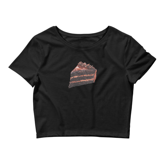 Taurus Chocolate Cake Cropped Tee