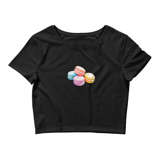 Gemini Macarons Cropped Tee