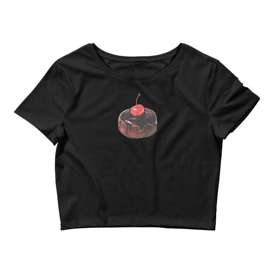 Scorpio Dark Chocolate Molten Cake Cropped Tee